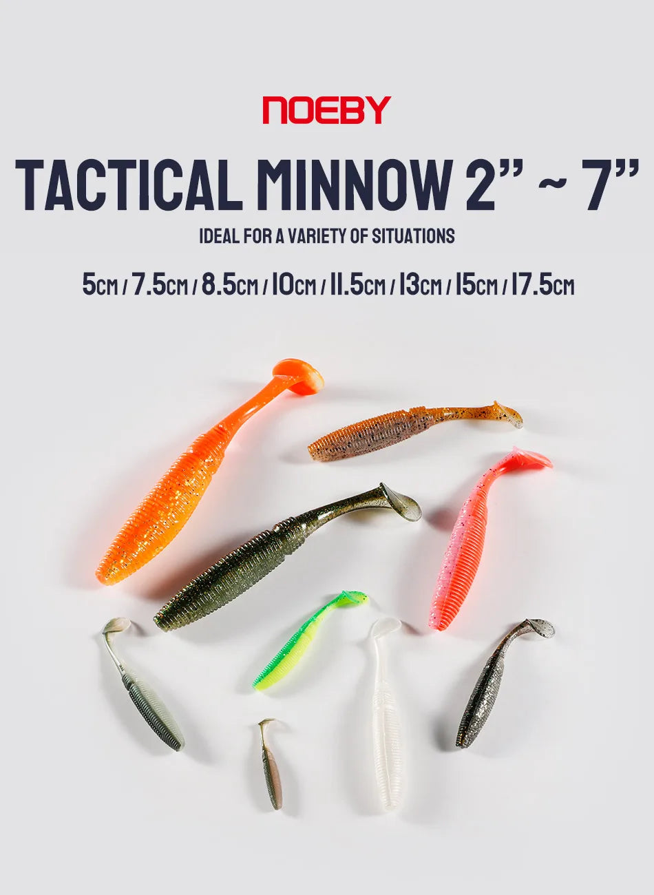 NOEBY T-Tail Minnow 2"-5"