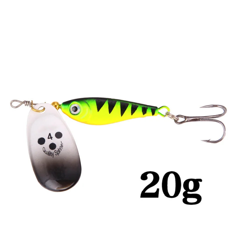 Artificial Minnow Spinner 1/3oz to 3/4oz