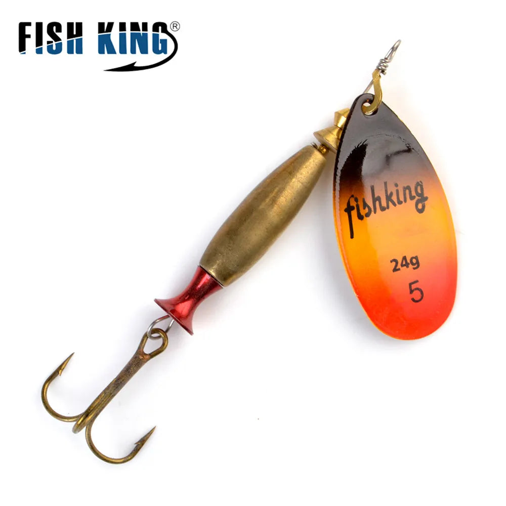 FISH KING 1PC Long cast 4#-18g 5#-24g Spinner