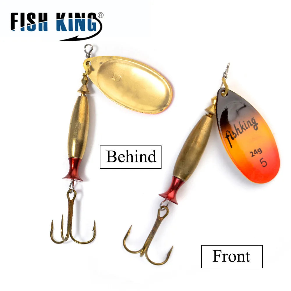 FISH KING 1PC Long cast 4#-18g 5#-24g Spinner