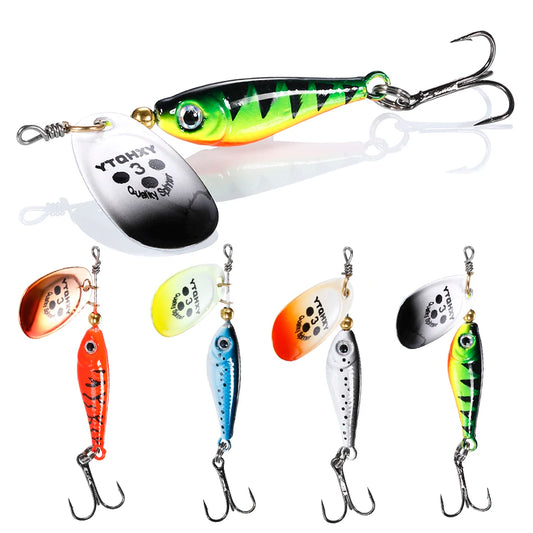 Artificial Minnow Spinner 1/3oz to 3/4oz