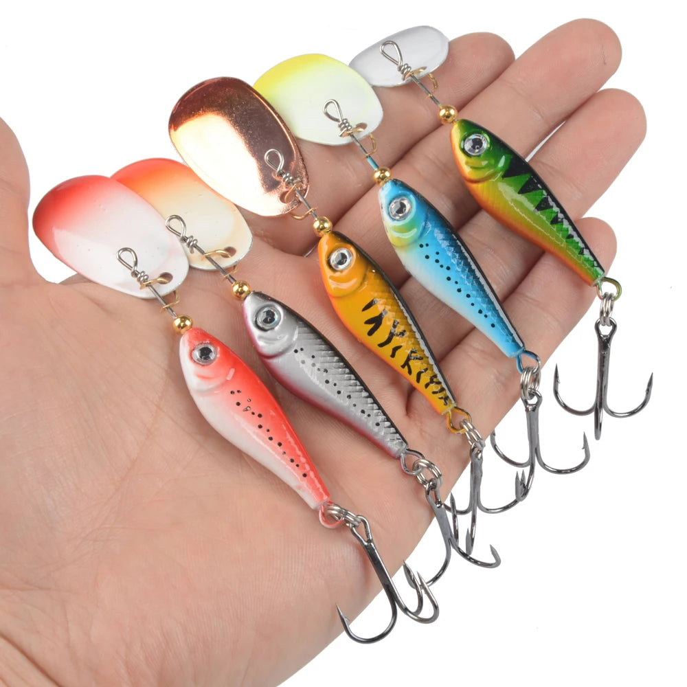 Aleurre Minnow Spinner 7/16oz 1/2oz 3/4oz Jigs