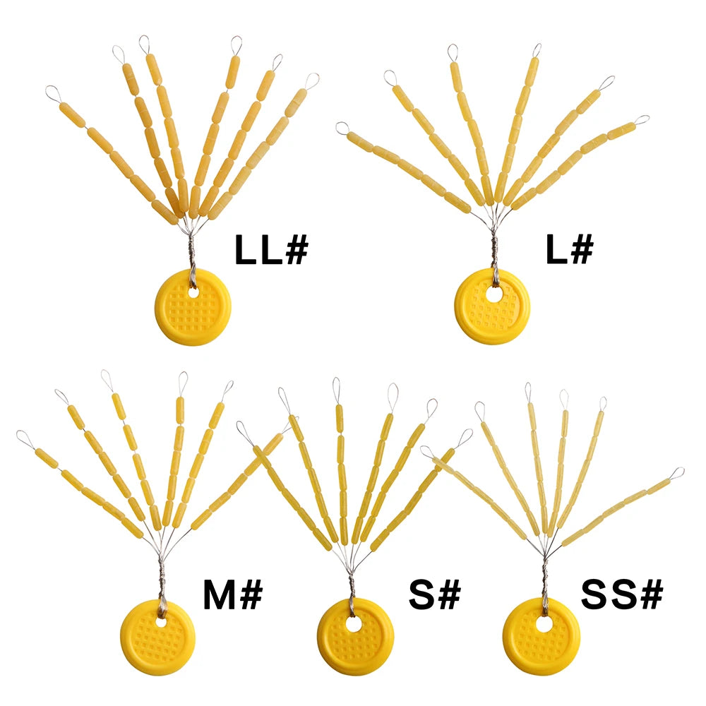 30 Pcs Rubber Float Stops