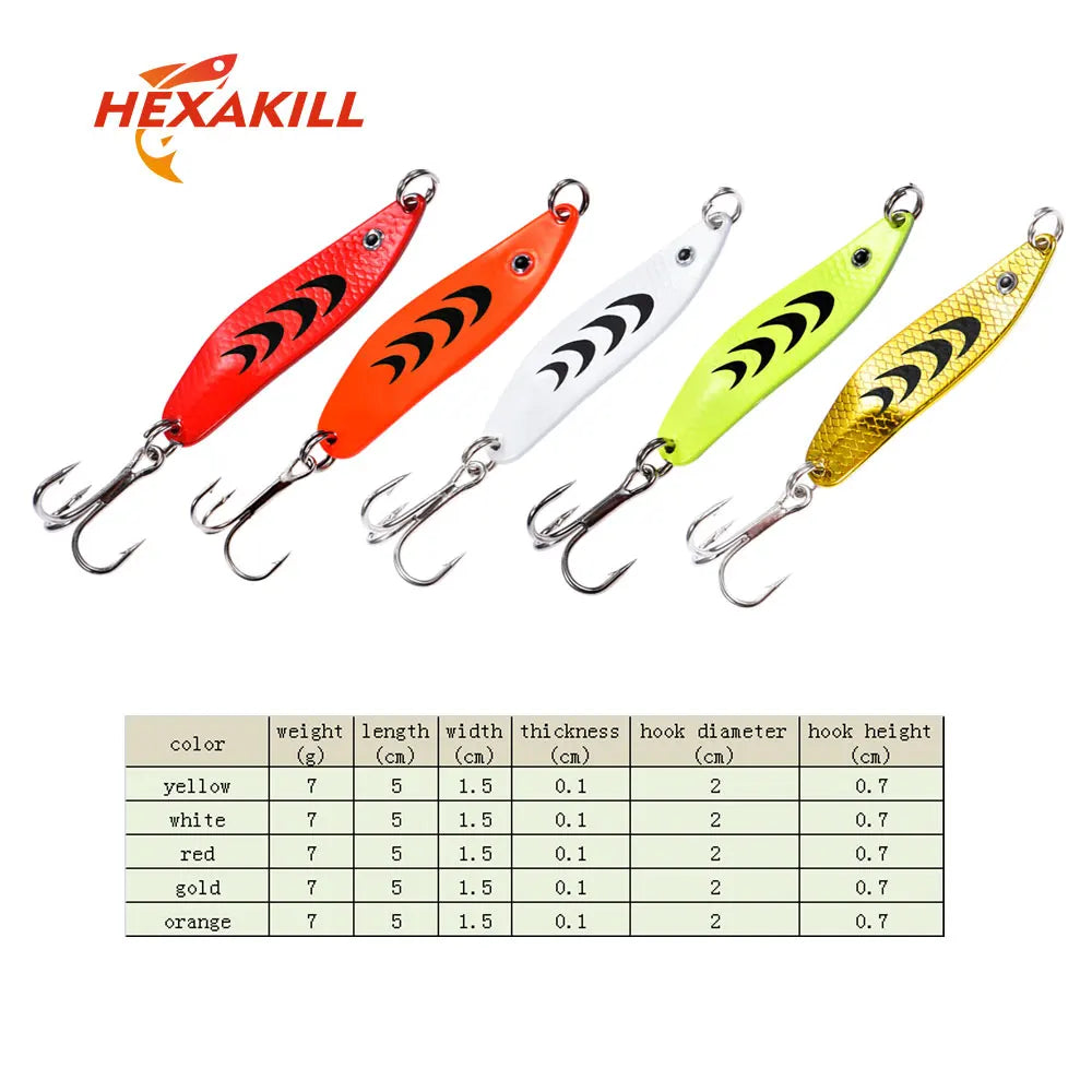 Hexakill 1/4oz Fishing Spoon