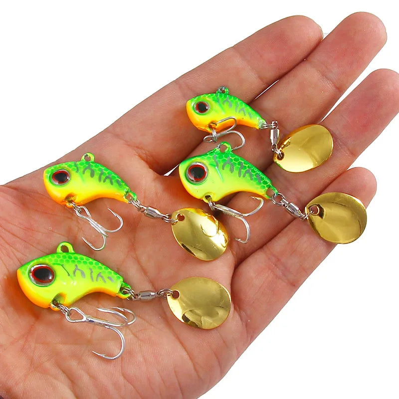 Metal VIBE spinner jig 1/3oz to 3/4oz