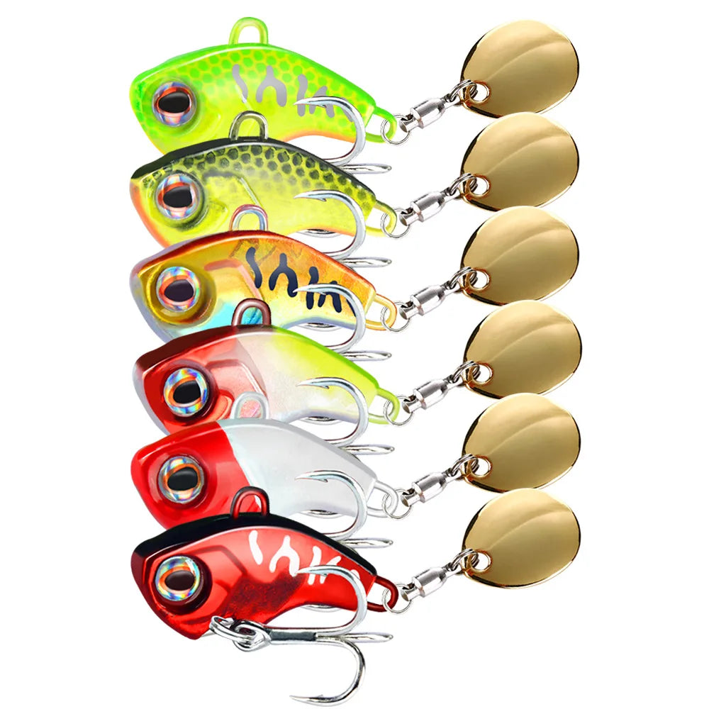 Metal VIBE spinner jig 1/3oz to 3/4oz