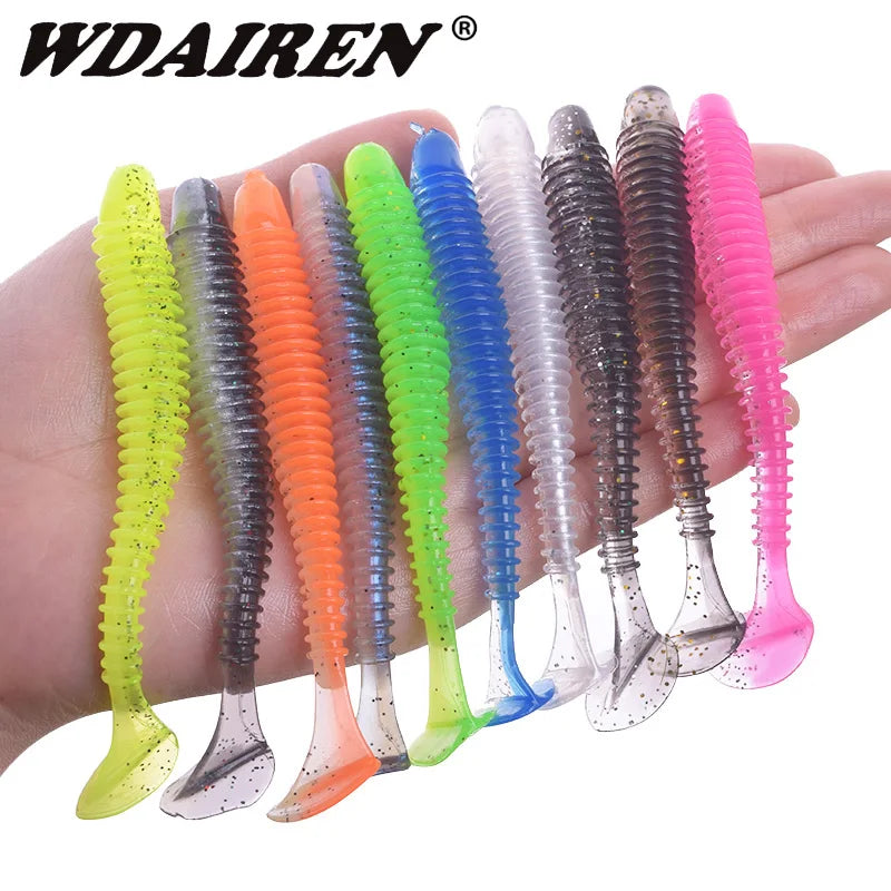 WDAIREN Paddle tail 2"-3.75"