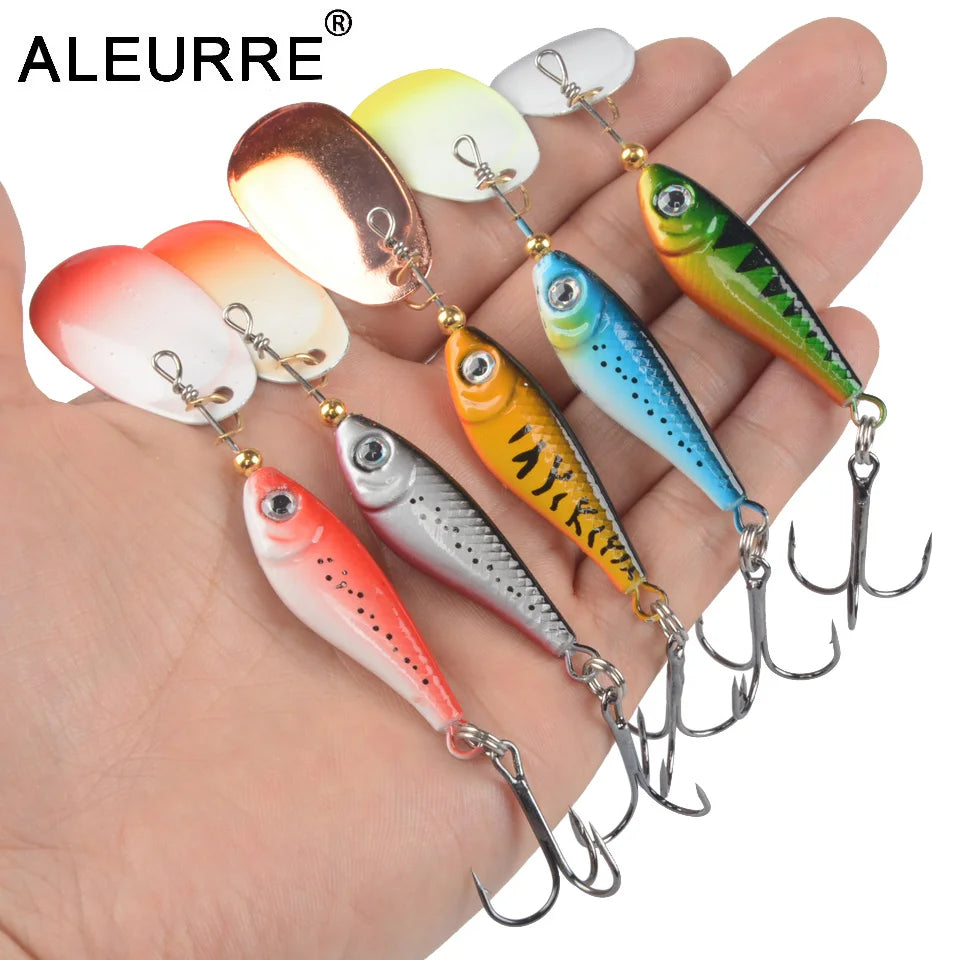 Aleurre Minnow Spinner 7/16oz 1/2oz 3/4oz Jigs