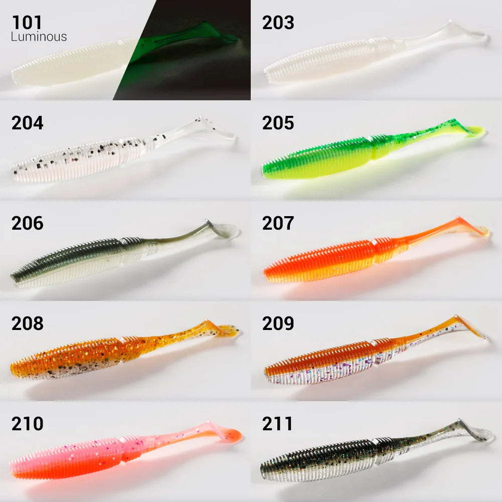 NOEBY T-Tail Minnow 2"-5"