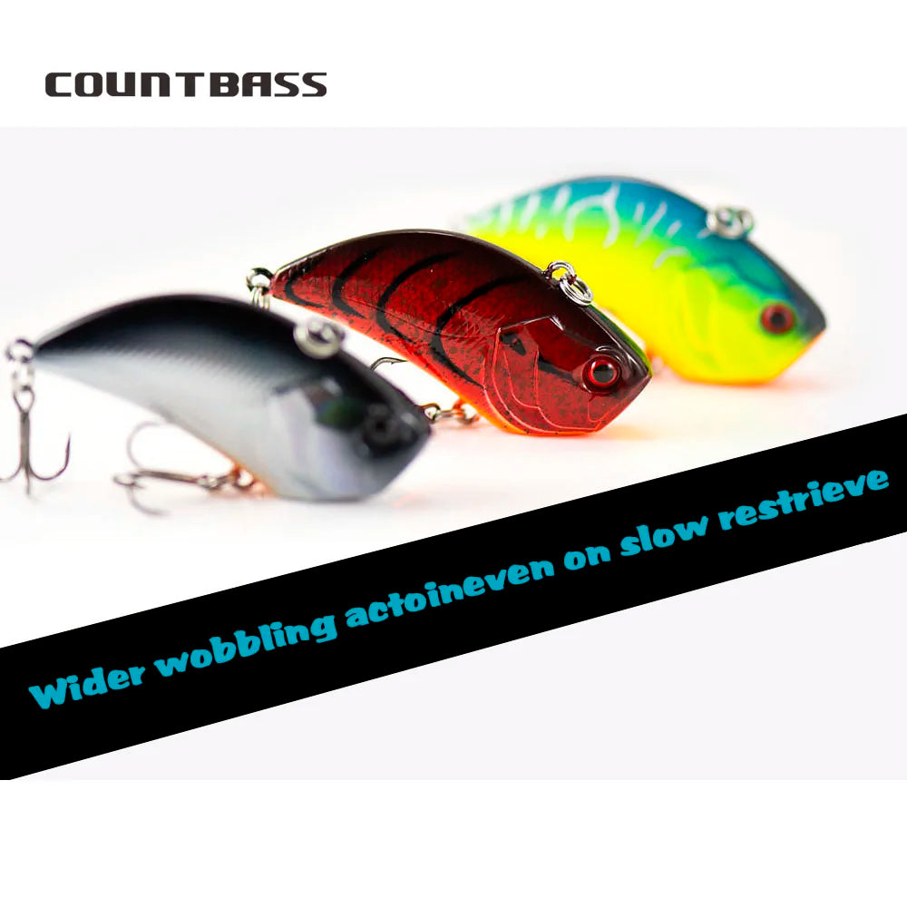 COUNTBASS 1/2 oz. Rattling crankbait