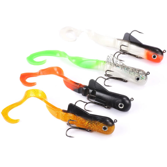 4PCS/lot Mizugiwa Bull dog Lures