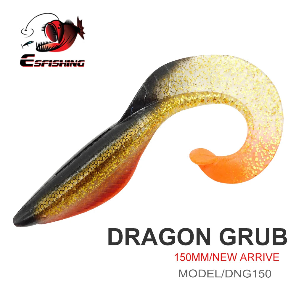 ESFISHING 6" Dragon Grub